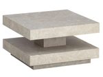 WOHNLING WL6.921 Couchtisch Sand 60 cm x 60 cm x 34 cm