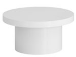 WOHNLING WL6.925 Couchtisch Weiß 60 cm x 60 cm x 33 cm
