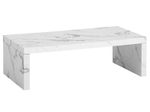 WOHNLING WL6.940 Couchtisch Weiß 110 cm x 55 cm x 35 cm