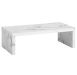 WOHNLING WL6.940 Couchtisch Weiß 110 cm x 55 cm x 35 cm