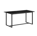 WOHNLING Esszimmertisch Marmor-Optik WL6.970 schwarz