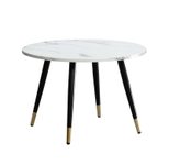 WOHNLING WL6.974 Couchtisch Weiß 60 cm x 60 cm x 41 cm
