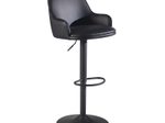 WOHNLING Barhocker WL7.009 Kunstleder schwarz