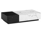 WOHNLING WL7.144 Couchtisch Weiß 120 cm x 60 cm x 28 cm