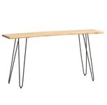WOHNLING WL7.162 Schreibtisch Akazie 150 cm x 36 cm x 75 cm