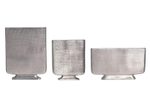 WOHNLING WL7.166 Vasen 3er Set Silber