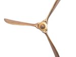 WOHNLING WL7.168 Deko Propeller Wand 85x85 cm Gold