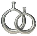 WOHNLING WL7.176 Vasen 2er Set Silber