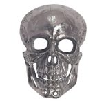 WOHNLING WL7.203 Deko Totenkopf Silber