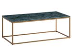 WOHNLING WL7.214 Couchtisch Mamor Grün 100 cm x 50 cm x 35 cm