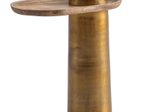 WOHNLING WL7.215 Beistelltisch Massivholz / Metall 50x26x52 cm