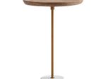WOHNLING WL7.217 Beistelltisch Massivholz / Metall 40x40x55 cm