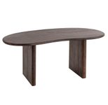 WOHNLING WL7.230 Schreibtisch Braun 180 cm x 90 cm x 75 cm