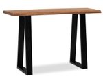 WOHNLING WL7.240 Schreibtisch Akazie 118 cm x 41 cm x 76 cm