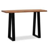 WOHNLING WL7.240 Schreibtisch Akazie 118 cm x 41 cm x 76 cm
