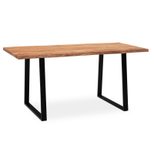 WOHNLING WL7.265 Schreibtisch Akazie 200 cm x 100 cm x 76 cm