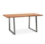 WOHNLING WL7.270 Schreibtisch Akazie 200 cm x 100 cm x 76 cm