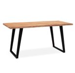 WOHNLING WL7.278 Schreibtisch Akazie 160 cm x 80 cm x 76 cm