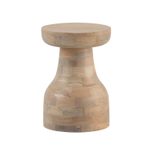 WOHNLING WL7.308 Beistelltisch 30x30x43 cm Mango Massivholz