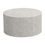 WOHNLING WL7.317 Couchtisch MONOBLOC Sand 60 cm x 60 cm x 30 cm