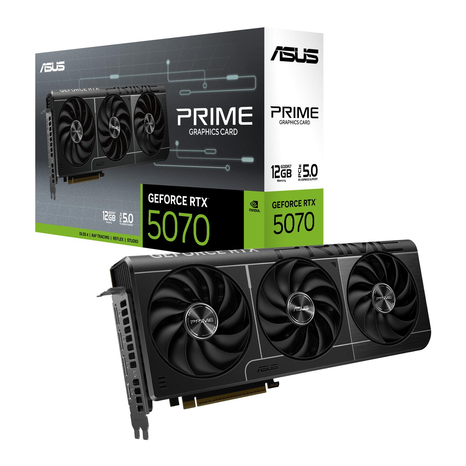 ASUS PRIME GeForce RTX 5070 12 GB GDDR7 Gaming Grafikkarte