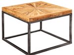WOHNLING WL5.951 Couchtisch Braun 55 cm x 55 cm x 40 cm