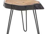 WOHNLING WL6.475 Beistelltisch Braun 40 cm x 32 cm x 40 cm