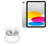 Apple iPad (11") 128GB silber + 4smarts Wireless Headset SkyBuds Pro ANC weiß