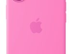 Apple iPhone 16 Silikon Case mit MagSafe, pfingstrose