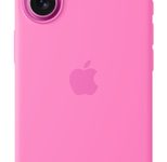 Apple iPhone 16 Silikon Case mit MagSafe, pfingstrose