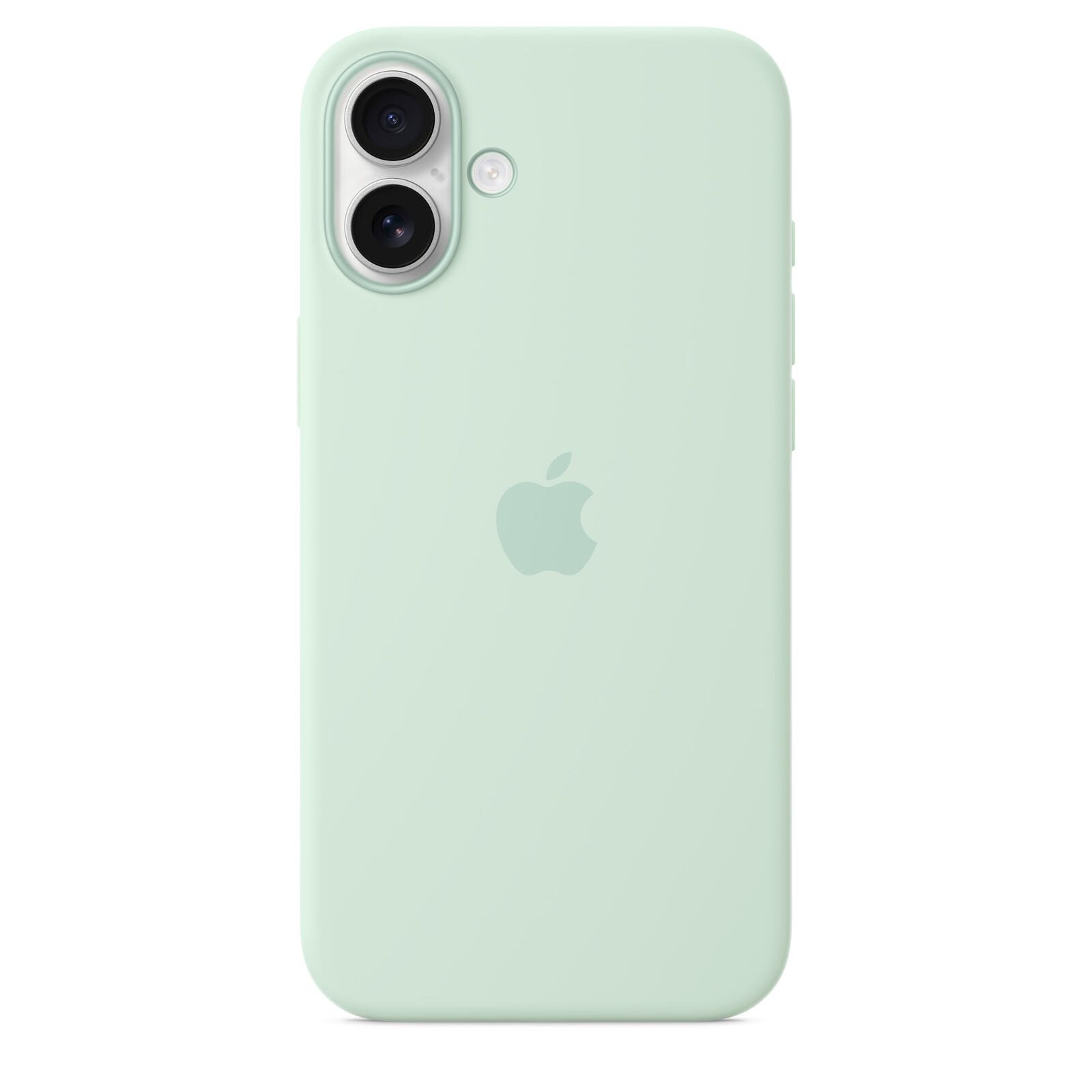 Apple iPhone 16 Plus Silikon mit MagSafe, aquamarin