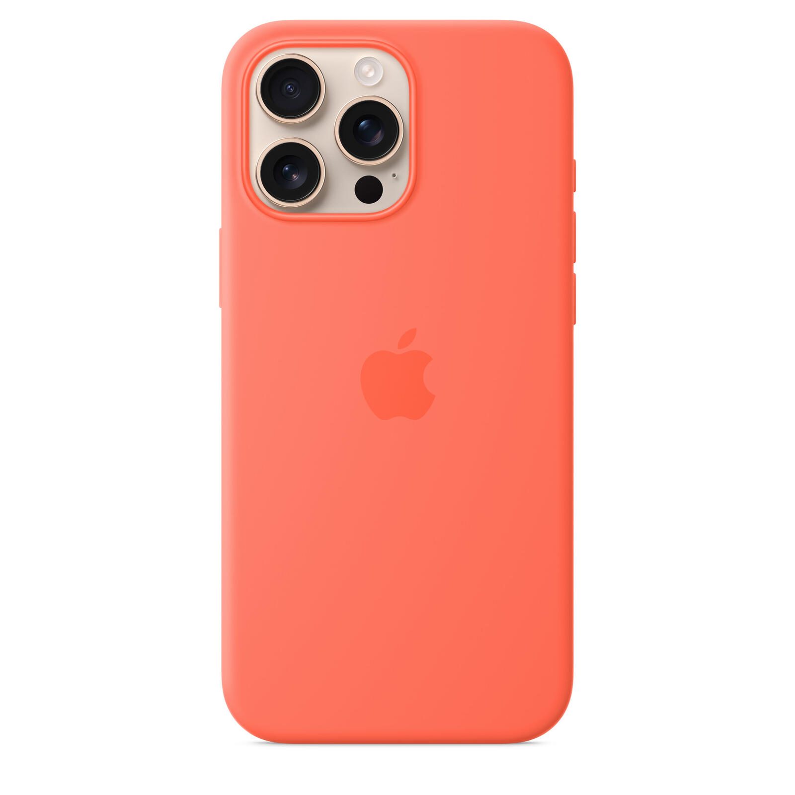 Apple iPhone 16 Pro Max Silikon mit MagSafe, mandarine