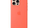 Apple iPhone 16 Pro Max Silikon mit MagSafe, mandarine