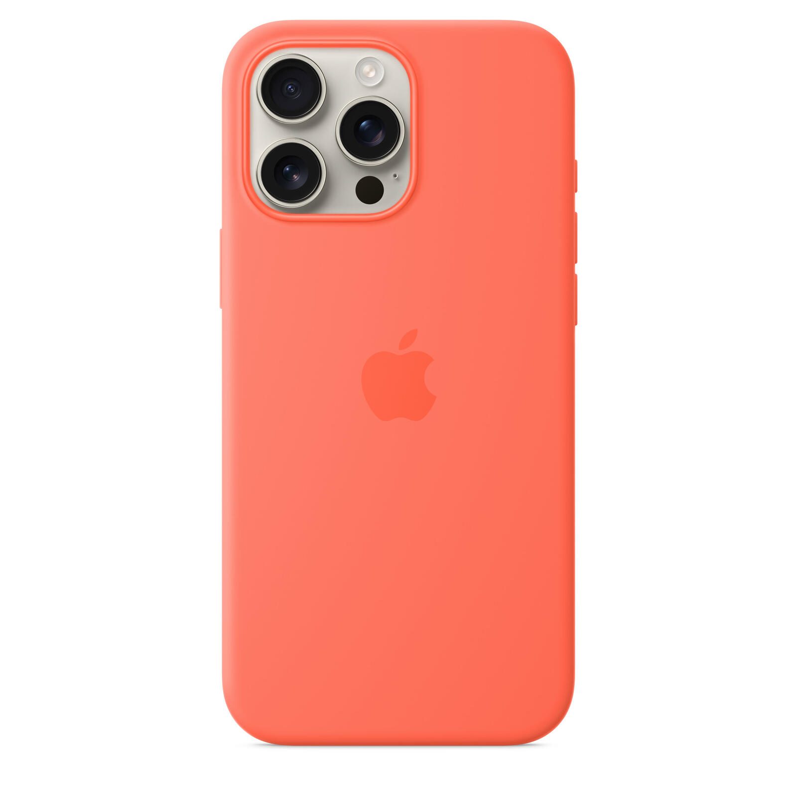 Apple iPhone 16 Pro Max Silikon mit MagSafe, mandarine