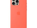 Apple iPhone 16 Pro Max Silikon mit MagSafe, mandarine