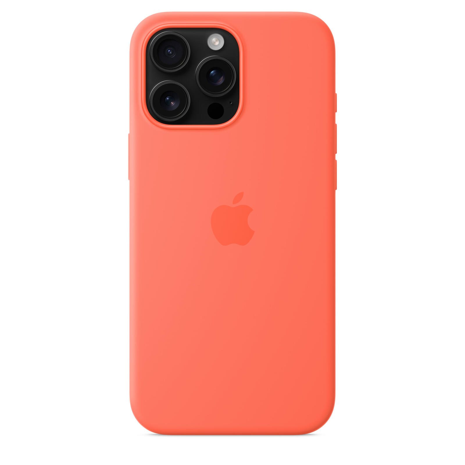 Apple iPhone 16 Pro Max Silikon mit MagSafe, mandarine