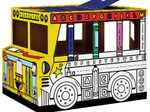Bankers Box Ausmalbild Spielhaus Bus
