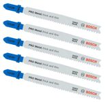 BOSCH PRO T123XF Stichsägeblätter 5 St.
