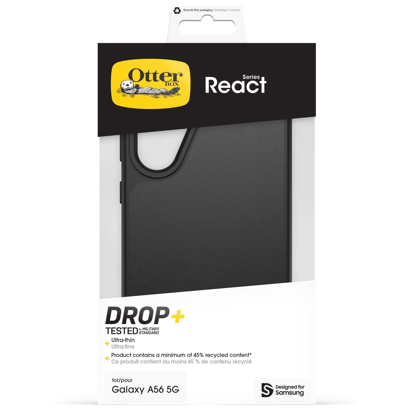 OtterBox React Series Schutzhülle für Samsung Galaxy A56 5G