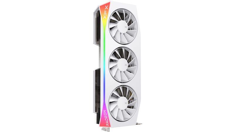 XFX Grafikkarte AMD Radeon RX 9070 XT MERCURY Gaming RGB 16GB OC GDDR6 White