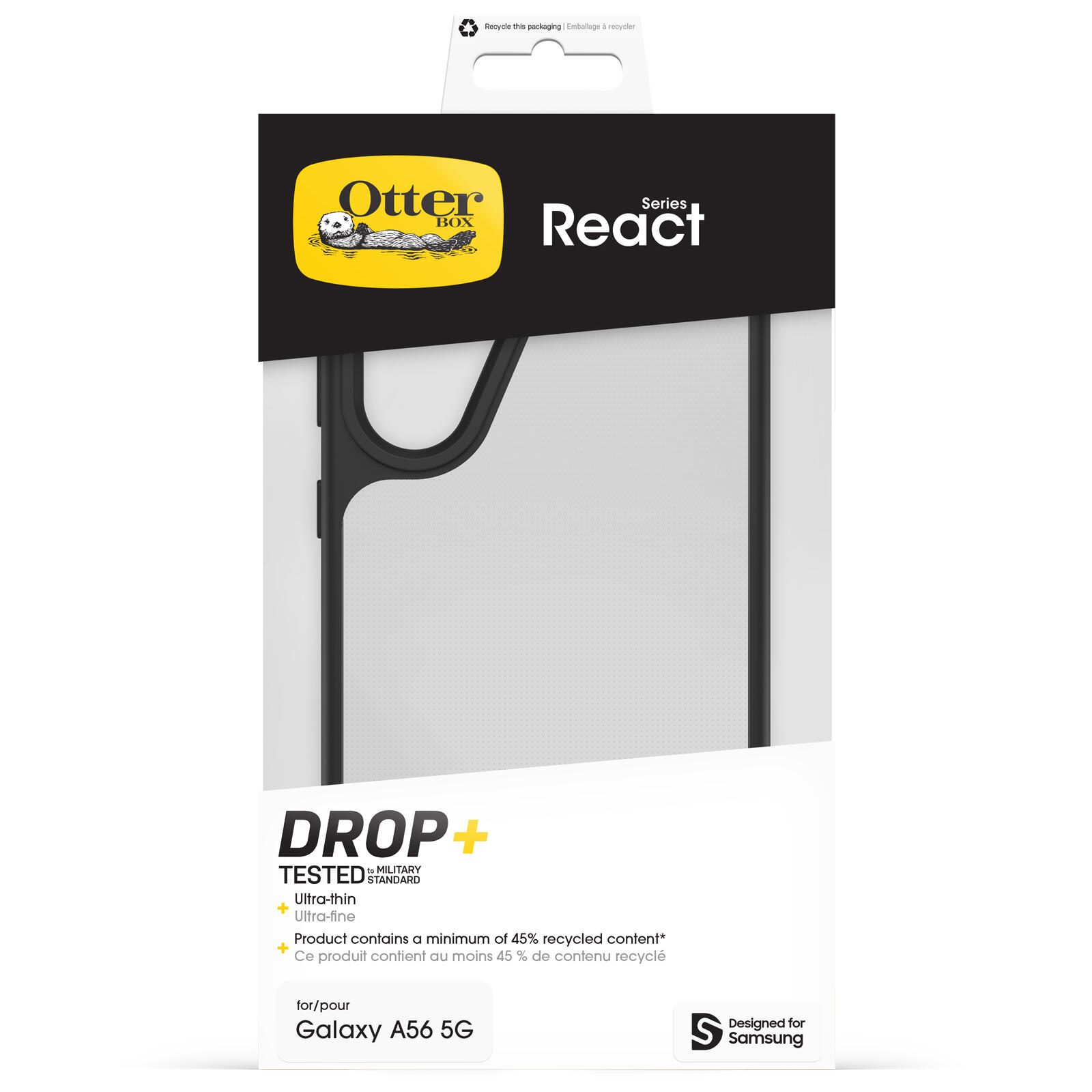 OtterBox React Series Schutzhülle für Samsung Galaxy A56 5G
