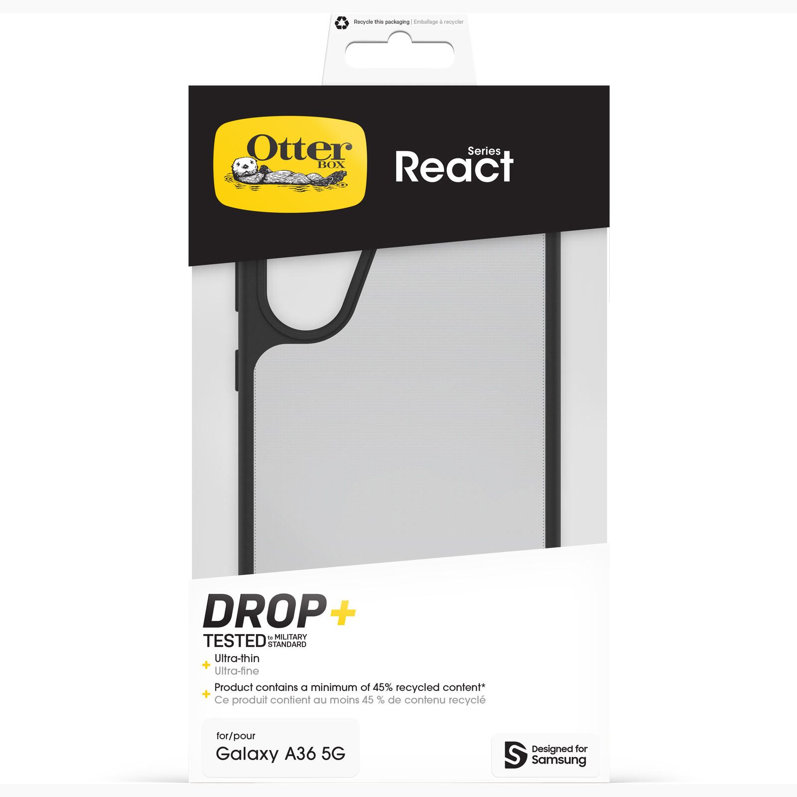 OtterBox React Series Schutzhülle für Samsung Galaxy A36 5G