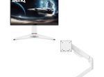BenQ Mobiuz EX271Q Gaming Monitor 68,58 cm (27 Zoll) + BenQ Ergo Arm BSH02