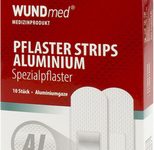 WUNDmed® Pflaster Aluminium grau 10 St.