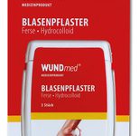 WUNDmed® Blasenpflaster Ferse transparent 3 Stück