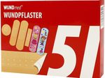 WUNDmed® Pflaster Familienpackung beige 51 Stück