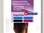 WUNDmed® Kinesiologie Tape Schulter und Nacken blau 4 St.