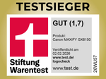 Stiftung Warentest Gut (1,7) Canon MAXIFY GX6150 - Testsieger