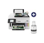 Canon MAXIFY GX6150 MegaTank Multifunktionsdrucker + Canon Original GI-56 PGBK Nachfülltinte - schwarz bis 6.000 Seiten