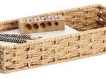 Zeller Schreibtisch-Organizer Papiergeflecht 11,0 x 24,0 x 4,5 cm natur